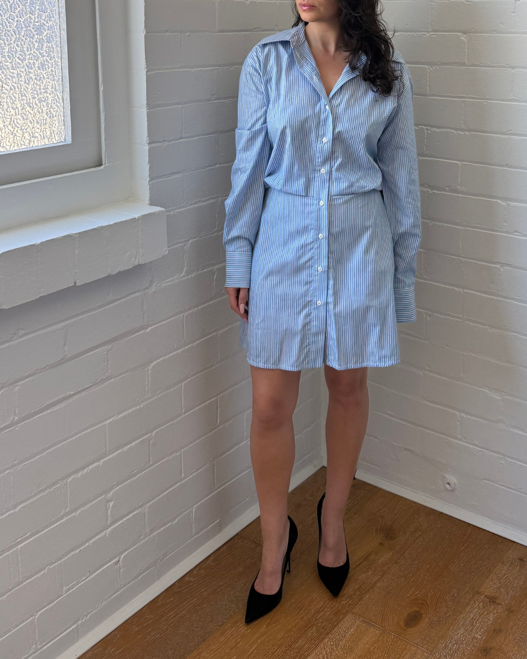 Nobody Denim Georgia Shirt Dress - Size Small