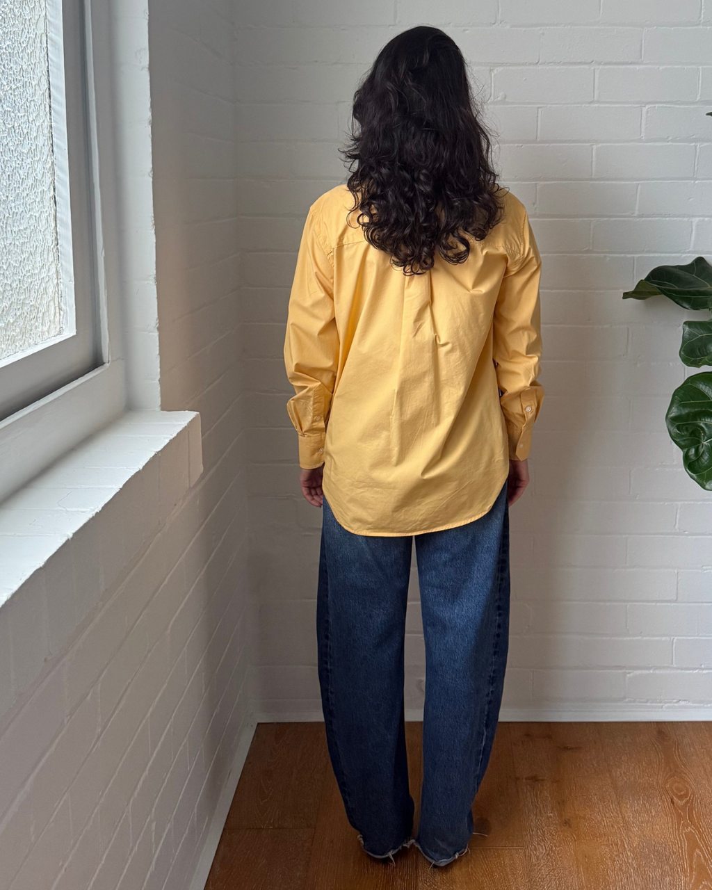 Oroton Poplin Long Sleeve Shirt - Size 8