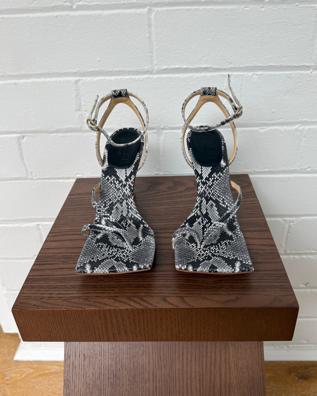 A.W.A.K.E Mode Delta High Python Sandal - Size 37