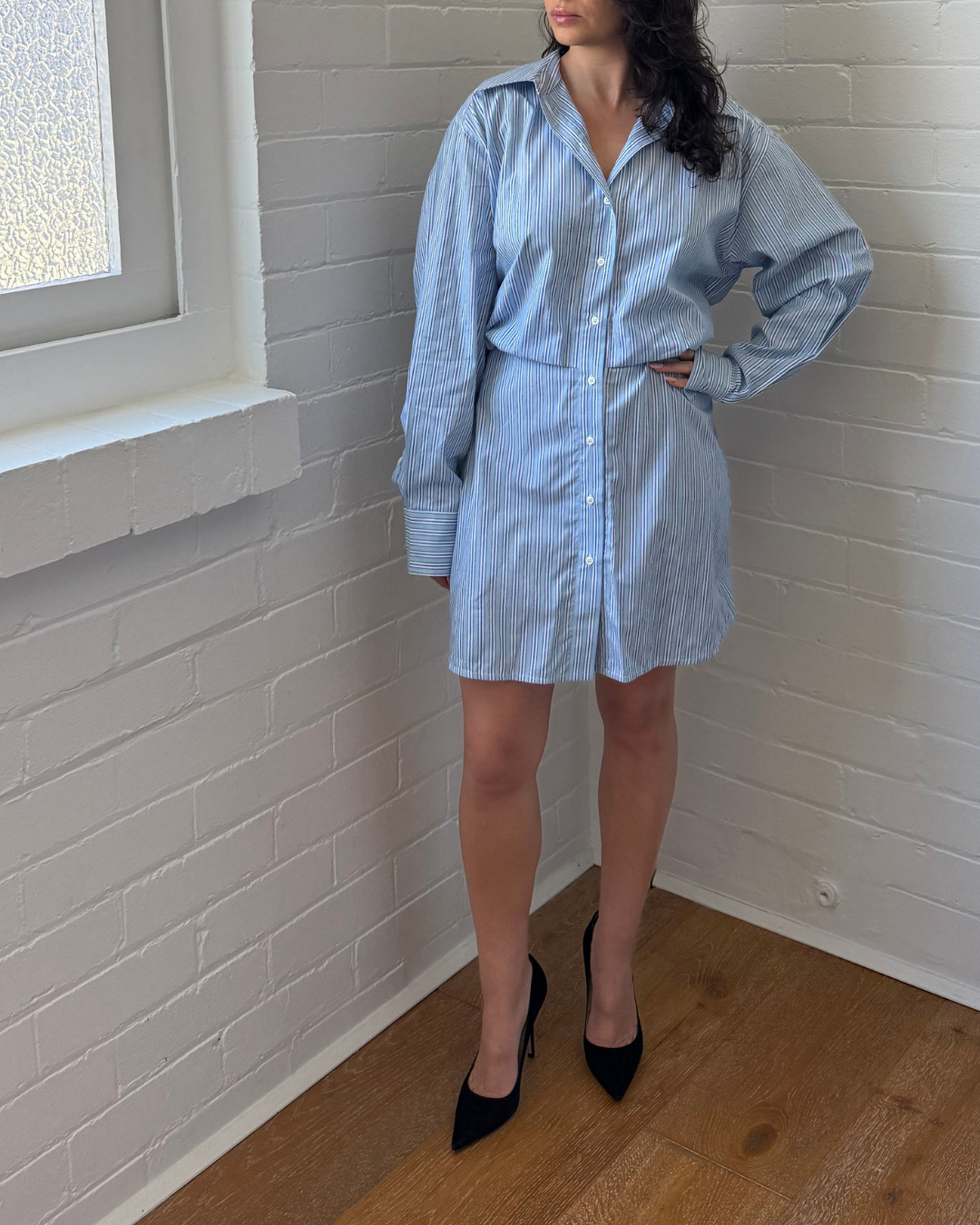 Nobody Denim Georgia Shirt Dress - Size Small