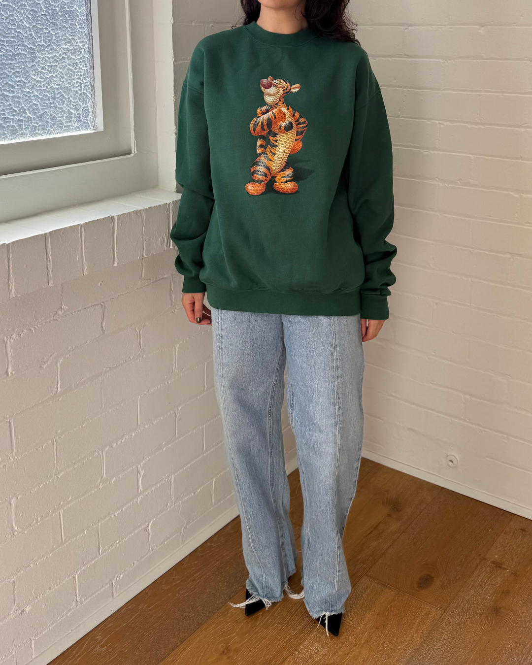 Disney Tigger Fleece Jumper - Size Medium