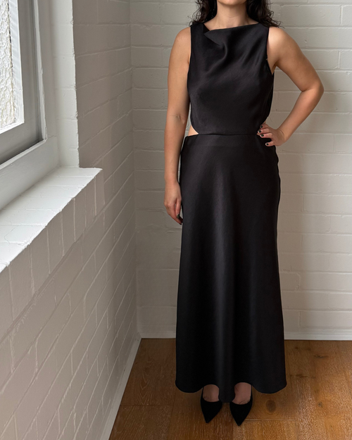 Bec & Bridge Cut Out Midi Dress - Size 12