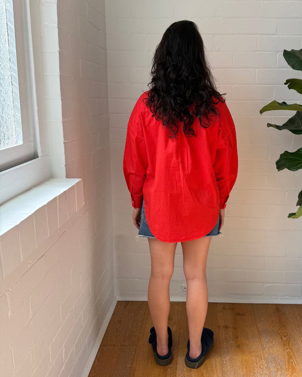 LMND Chiara Long Sleeve Shirt  - Size XS