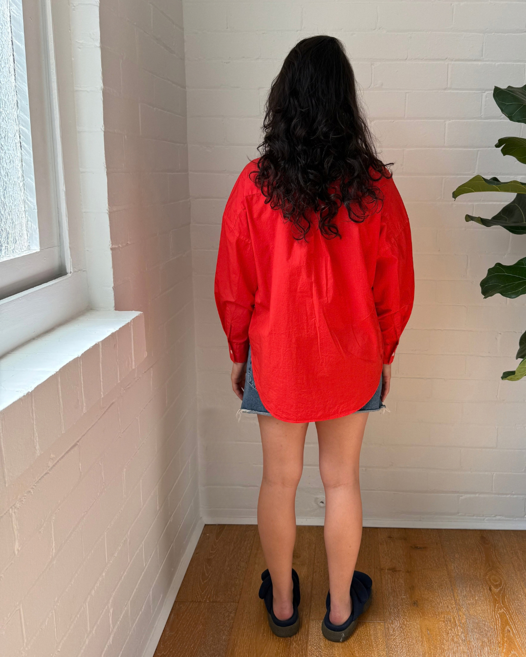 LMND Chiara Long Sleeve Shirt  - Size XS