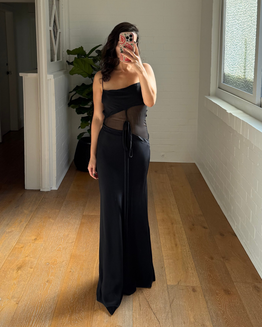 Christopher Esber Split Waist Tie Dress - Size 8