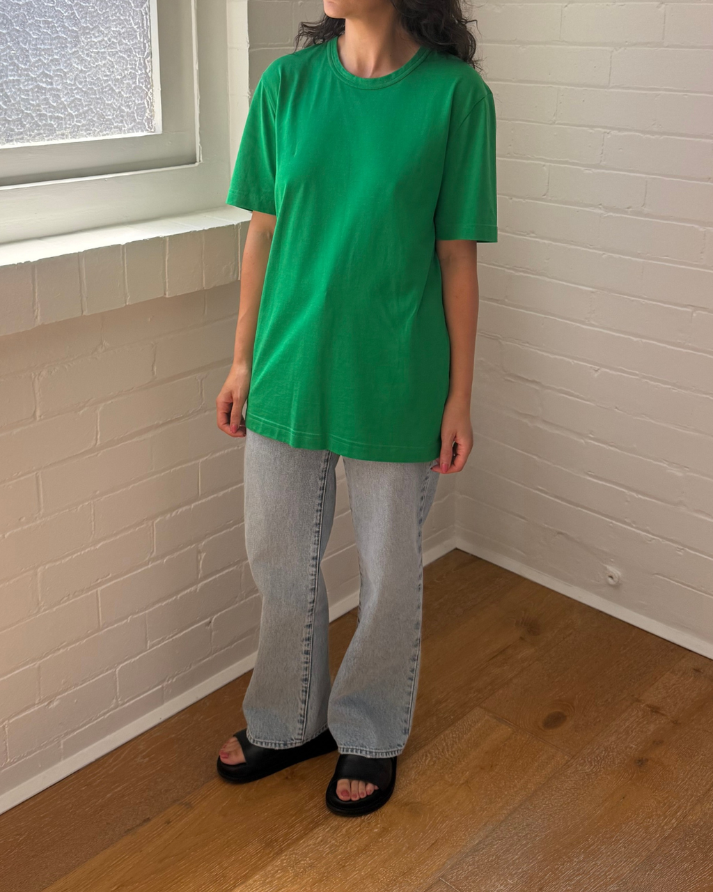 Bottega Veneta T-Shirt in Parakeet - Size Unisex XS