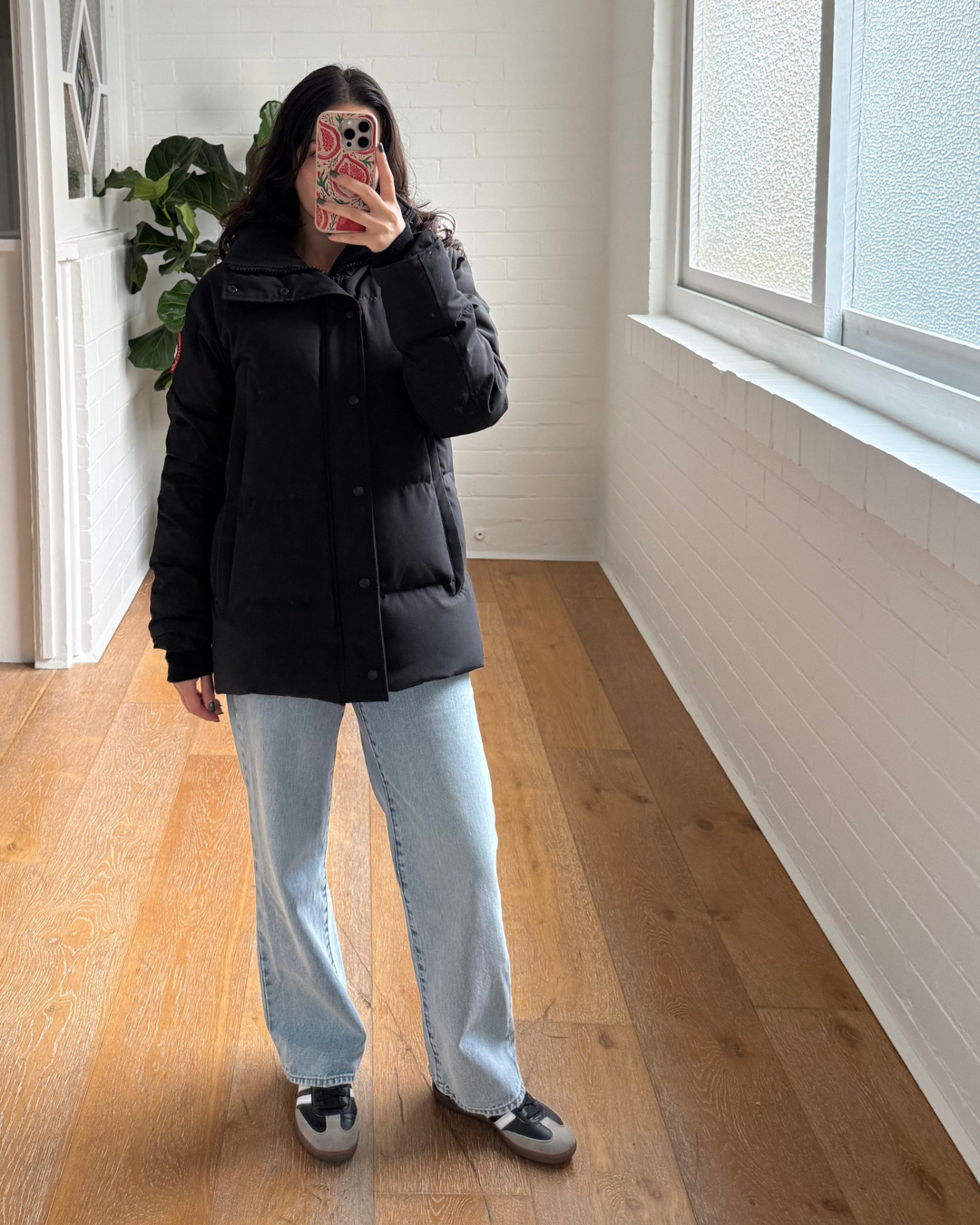 Canada Goose Wyndham Parka Jacket - Size Small