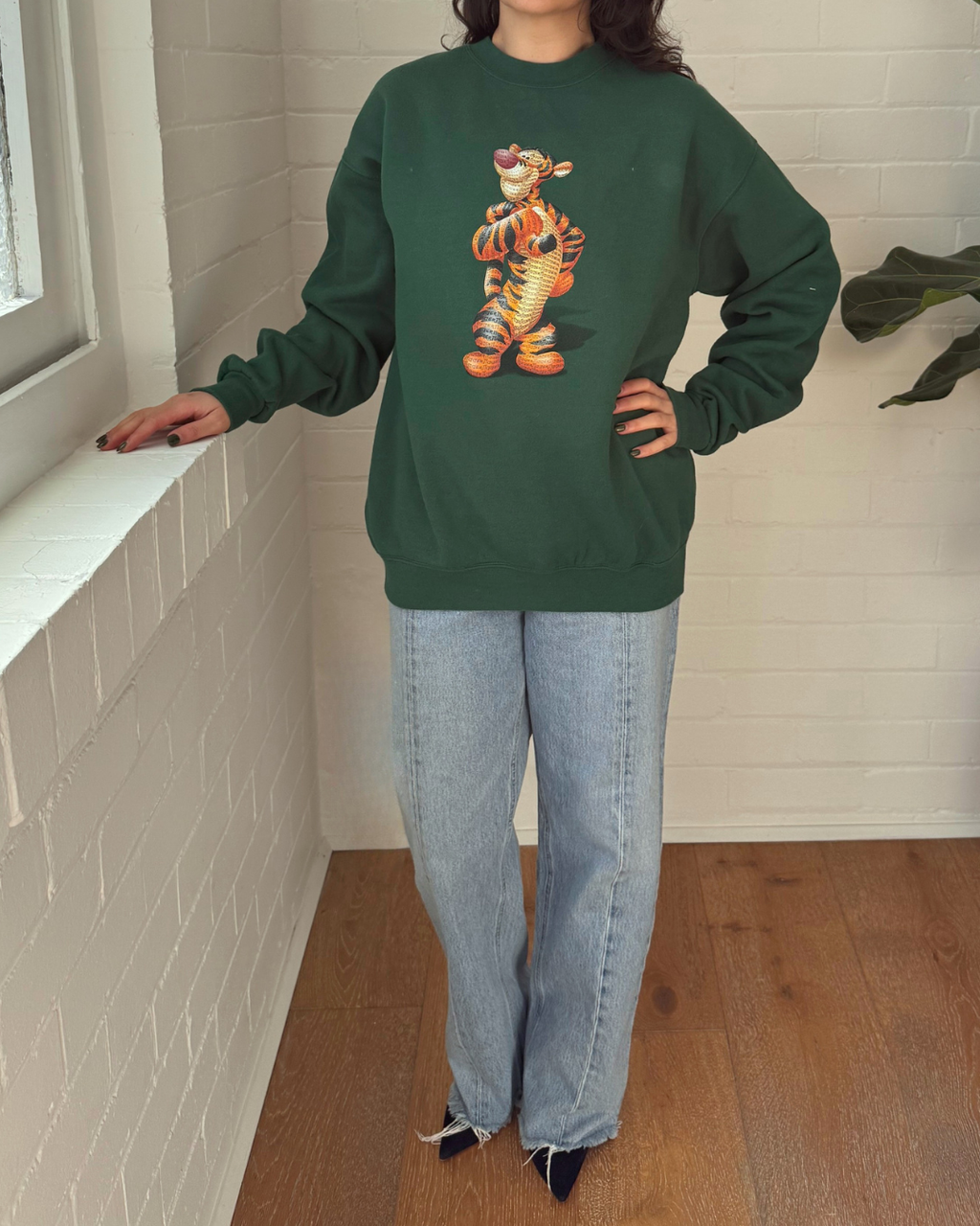 Disney Tigger Fleece Jumper - Size Medium