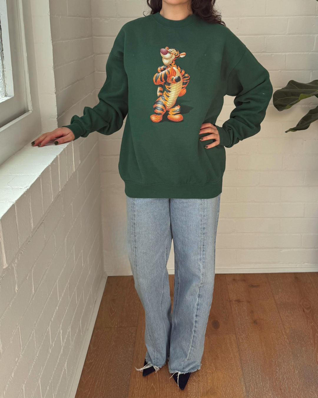 Disney Tigger Fleece Jumper - Size Medium