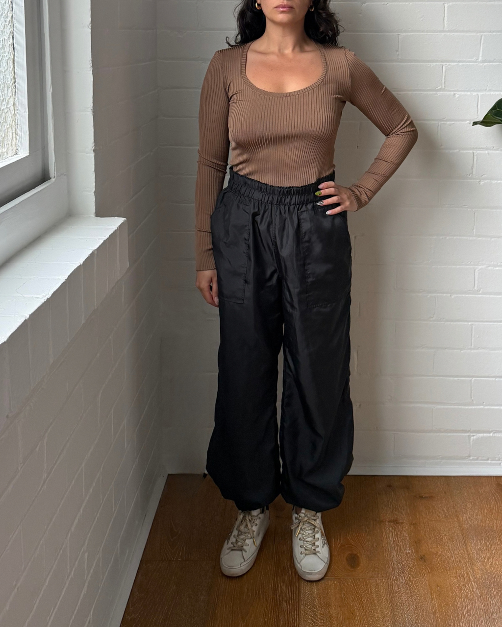Ganni Parachute Pants - Size 34 (AU 6-8)