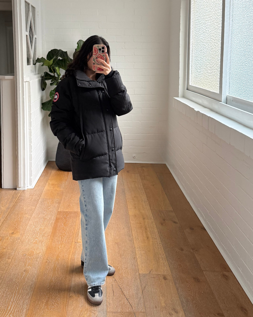 Canada Goose Wyndham Parka Jacket - Size Small