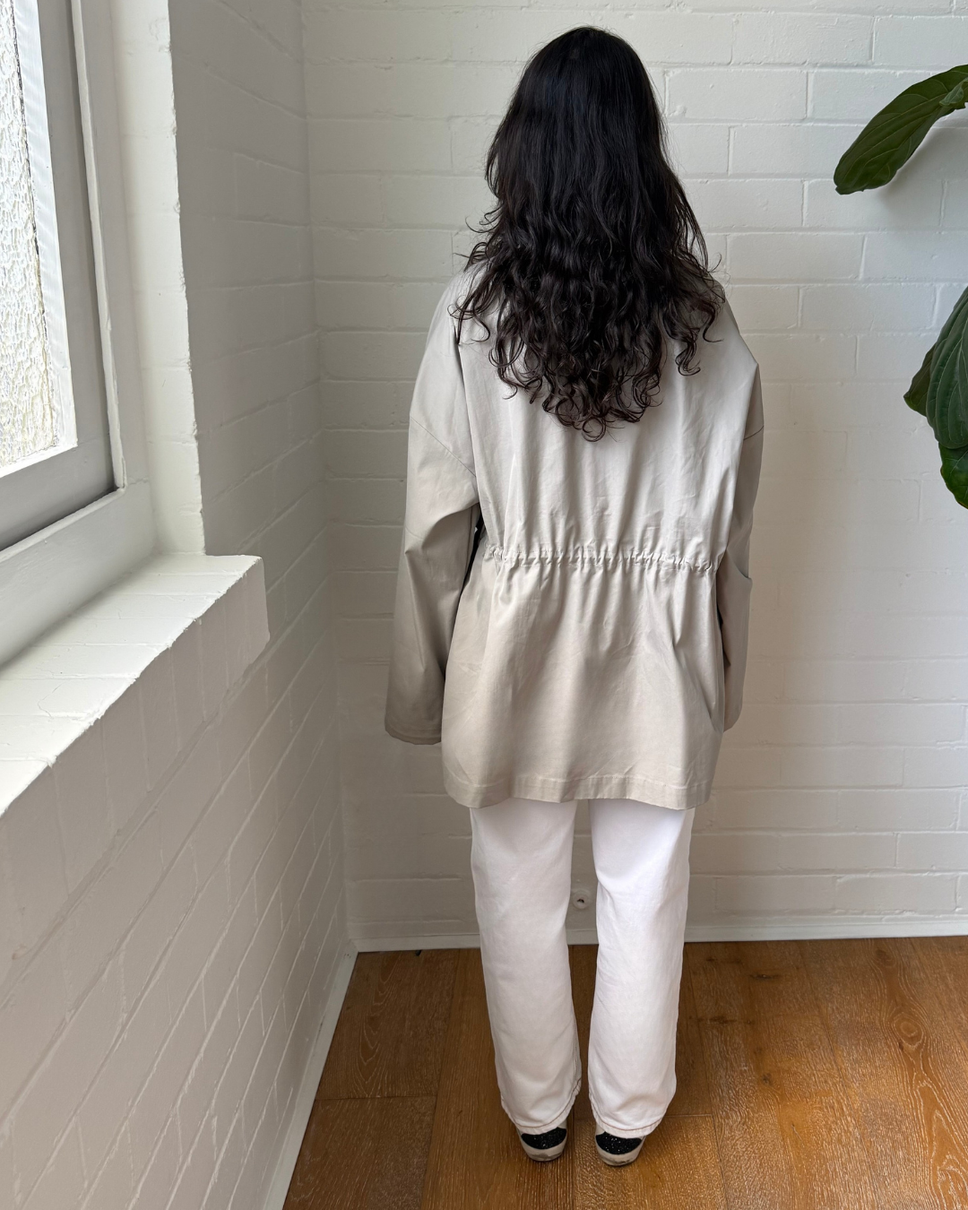 Clea Funnel Neck Jacket - Size Small