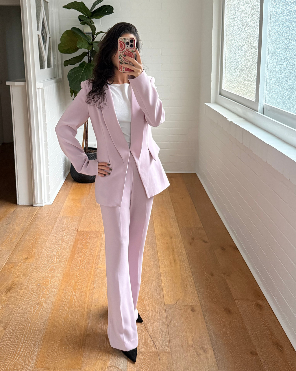 Willow Powder Pink Suit - Size 8/10