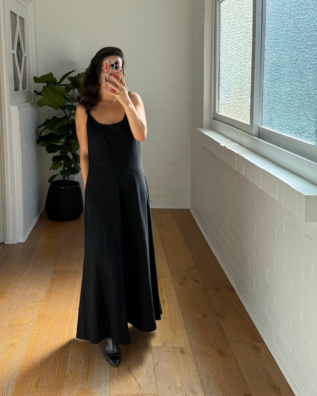 Marle Knotted Shoulders Maxi Dress - Size 12