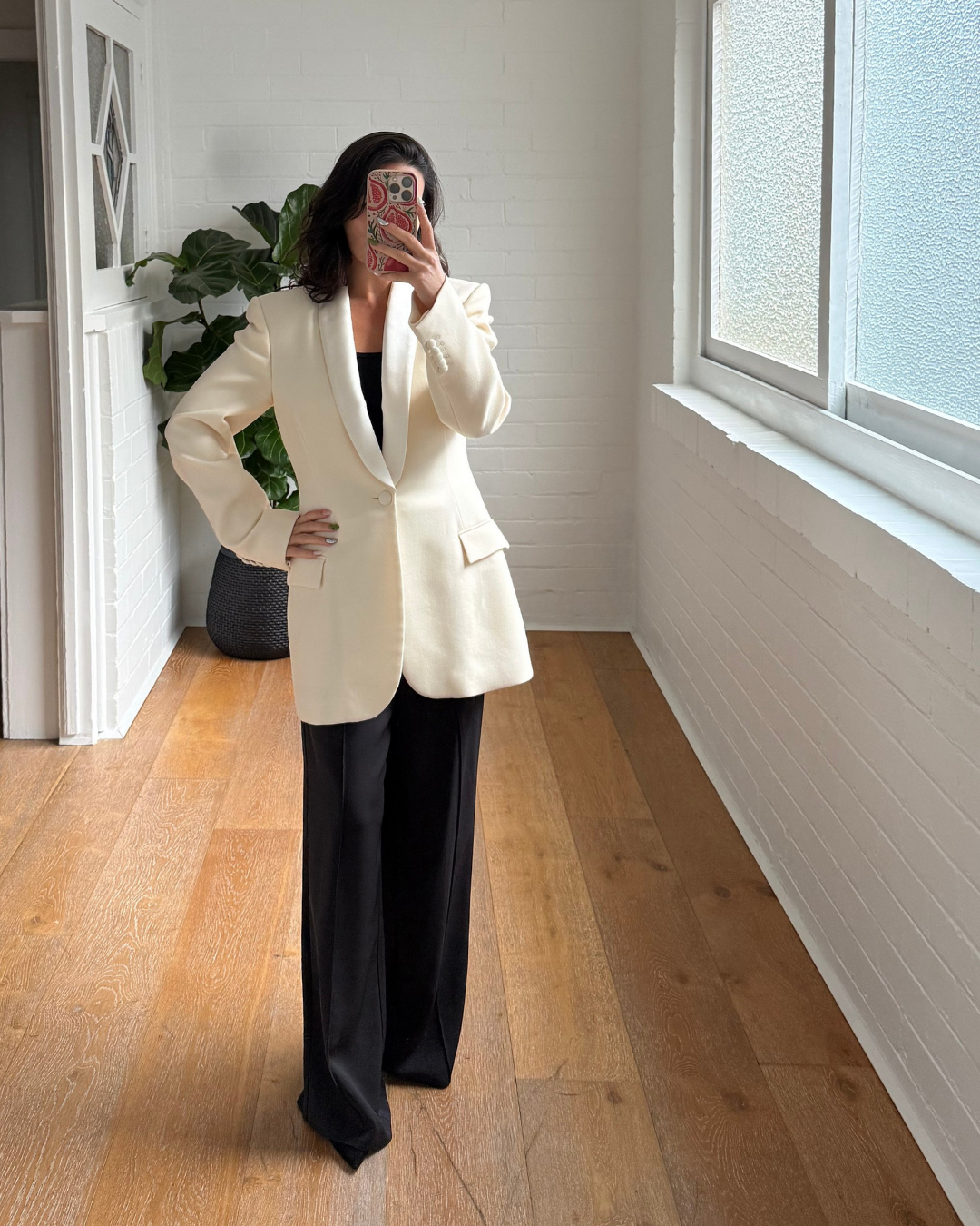 Wardrobe NYC Tuxedo Blazer - Size Small