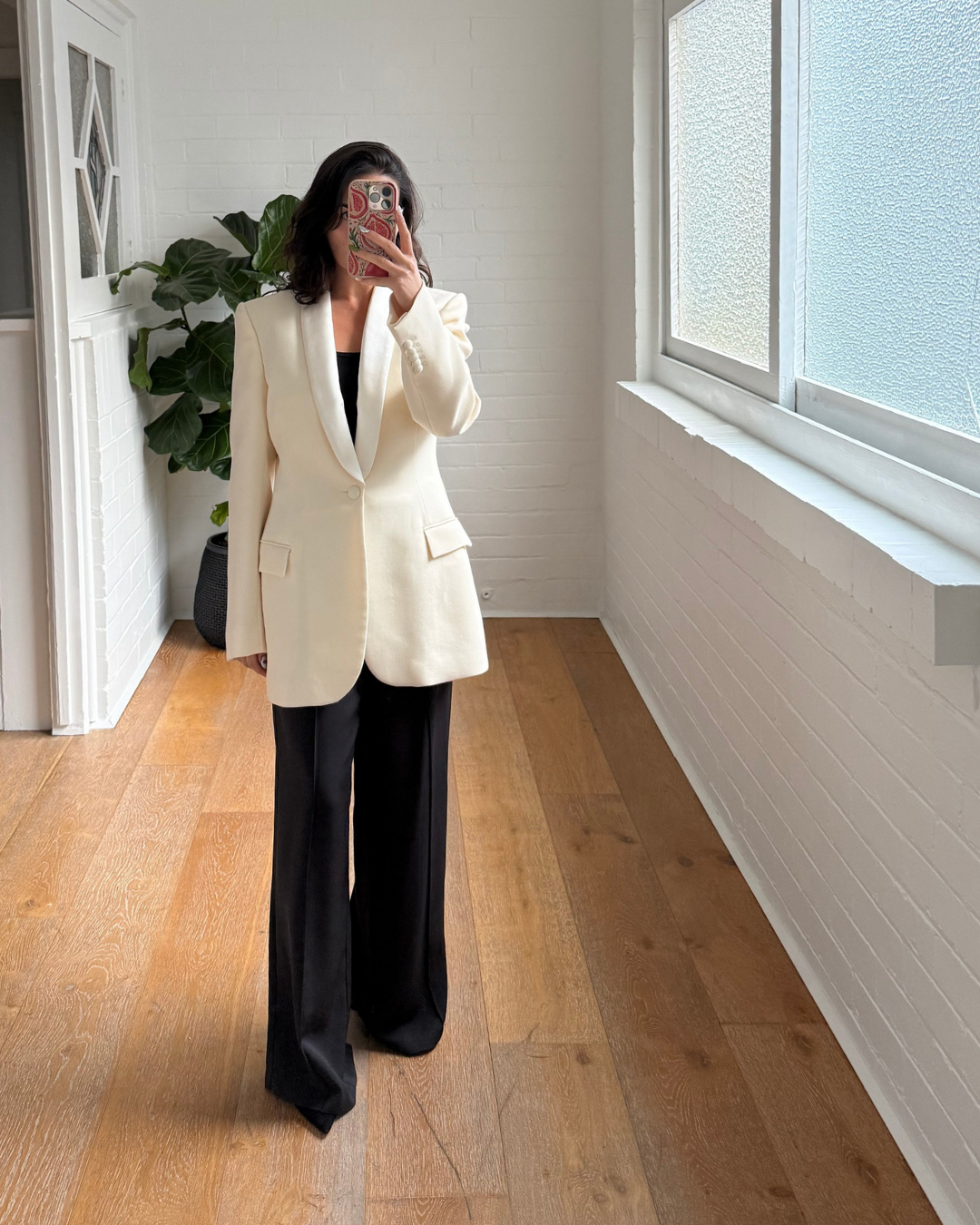 Wardrobe NYC Tuxedo Blazer - Size Small