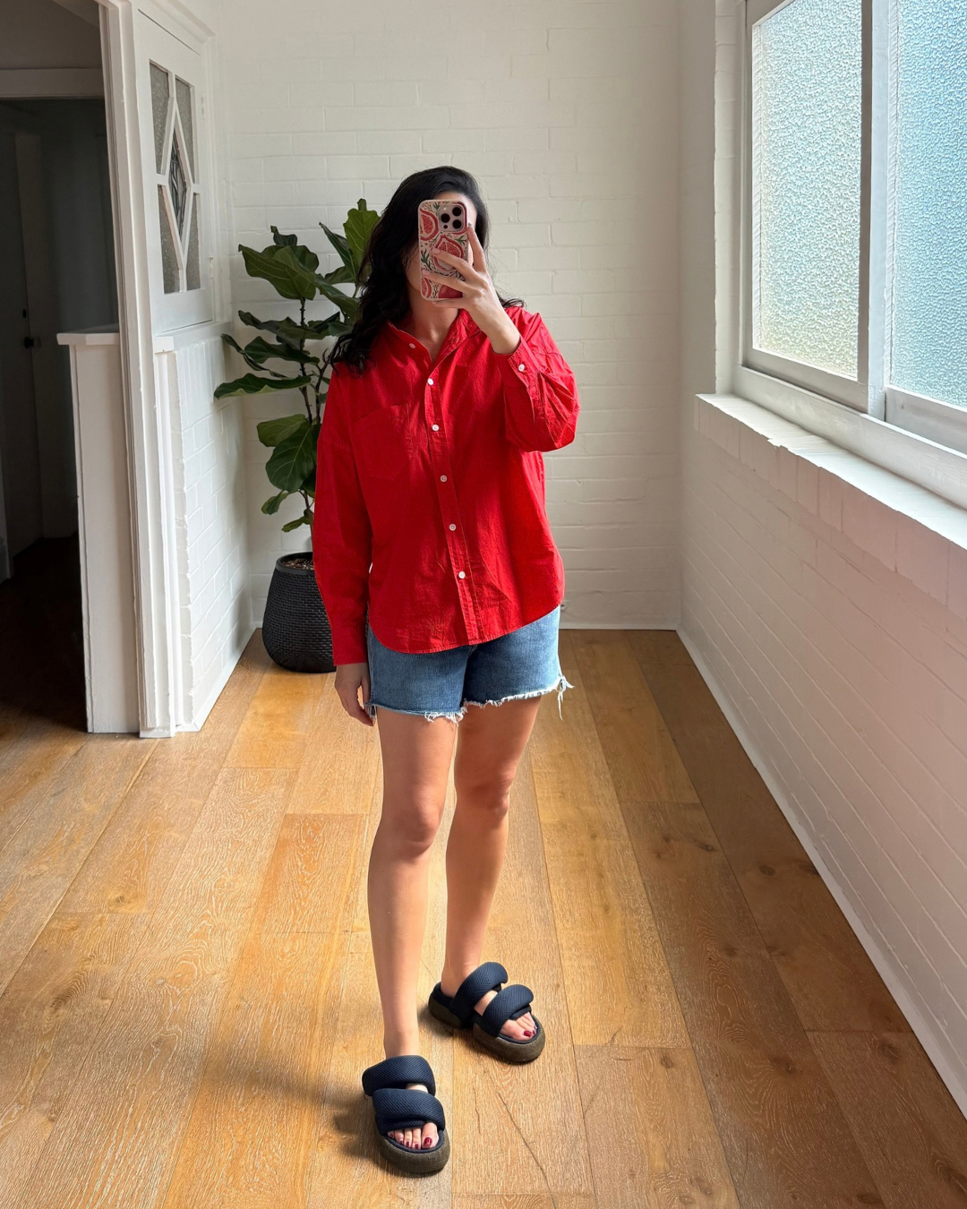 LMND Chiara Long Sleeve Shirt  - Size XS