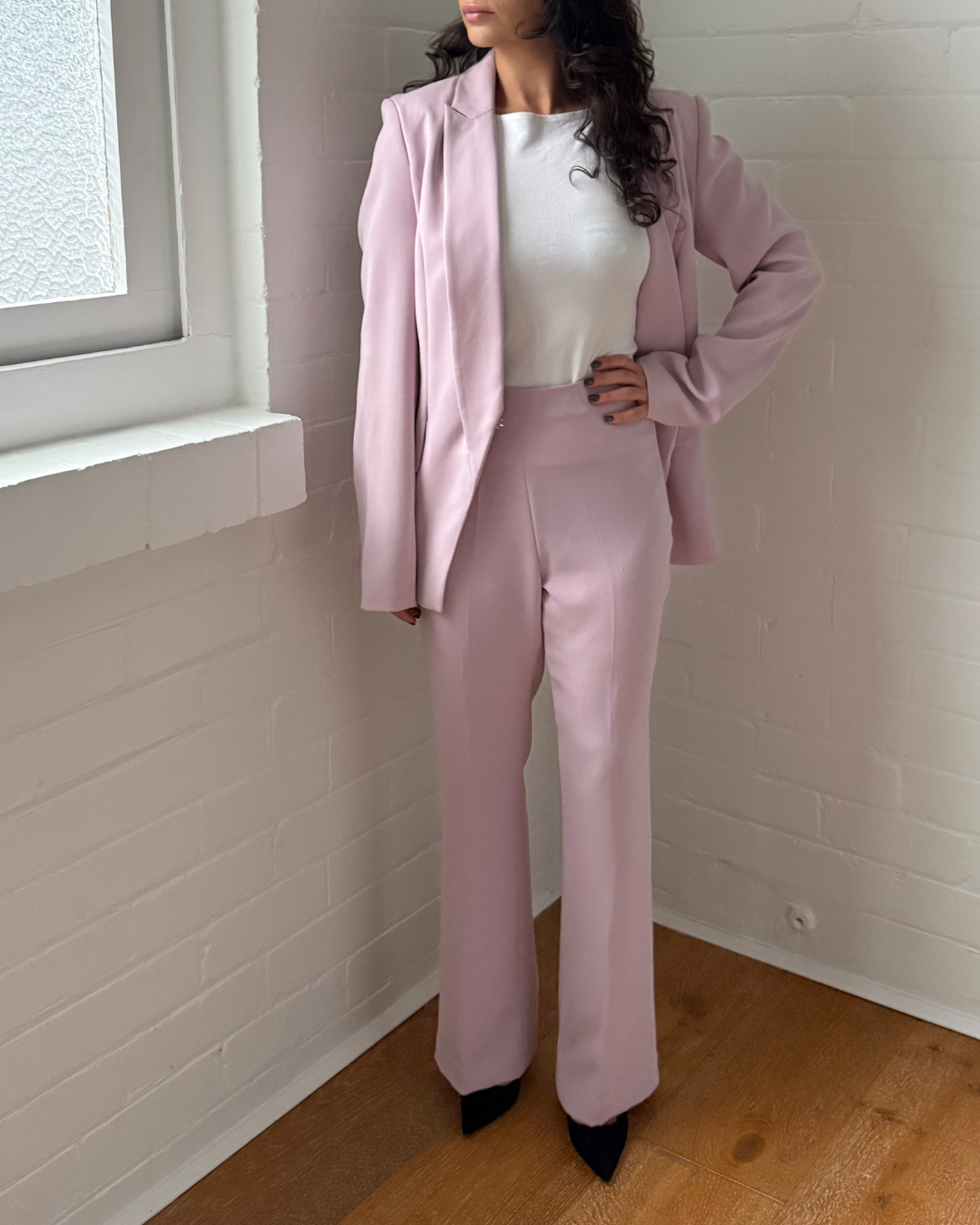 Willow Powder Pink Suit - Size 8/10