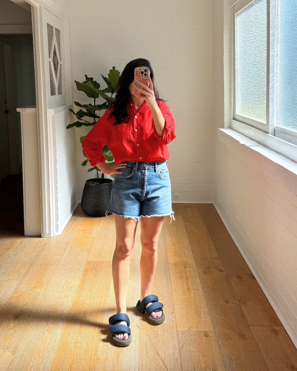 LMND Chiara Long Sleeve Shirt  - Size XS