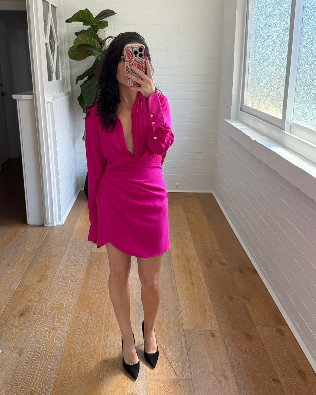 Gauge81 Naha Silk Shirt Dress - Size Small (AU 6/8)
