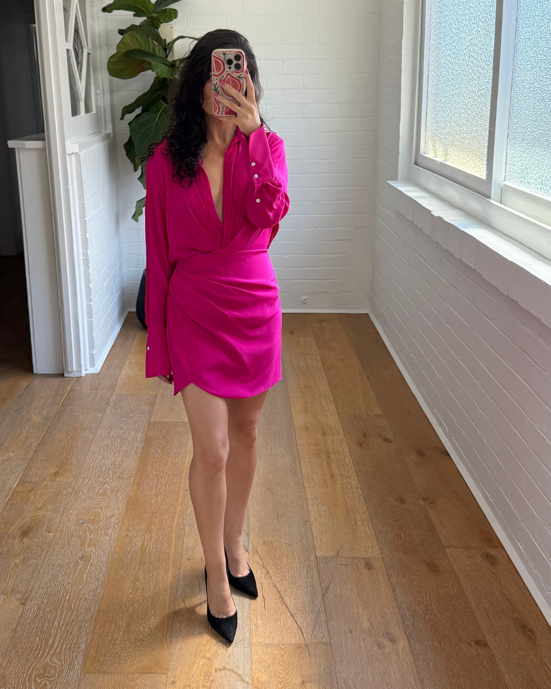 Gauge81 Naha Silk Shirt Dress - Size Small (AU 6/8)