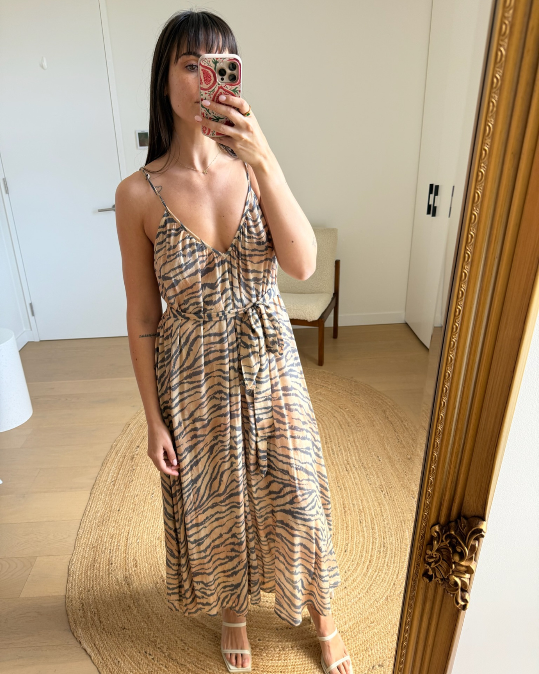 Spell Banksia Strappy Midi Dress - Size Medium