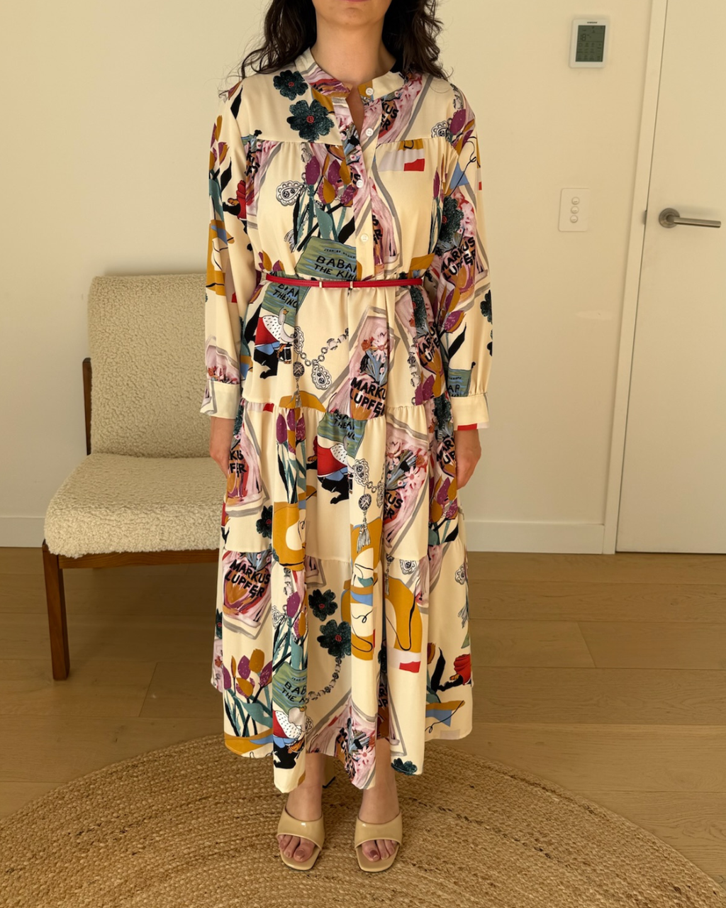 Chloe D Babar Print Dress - One Size
