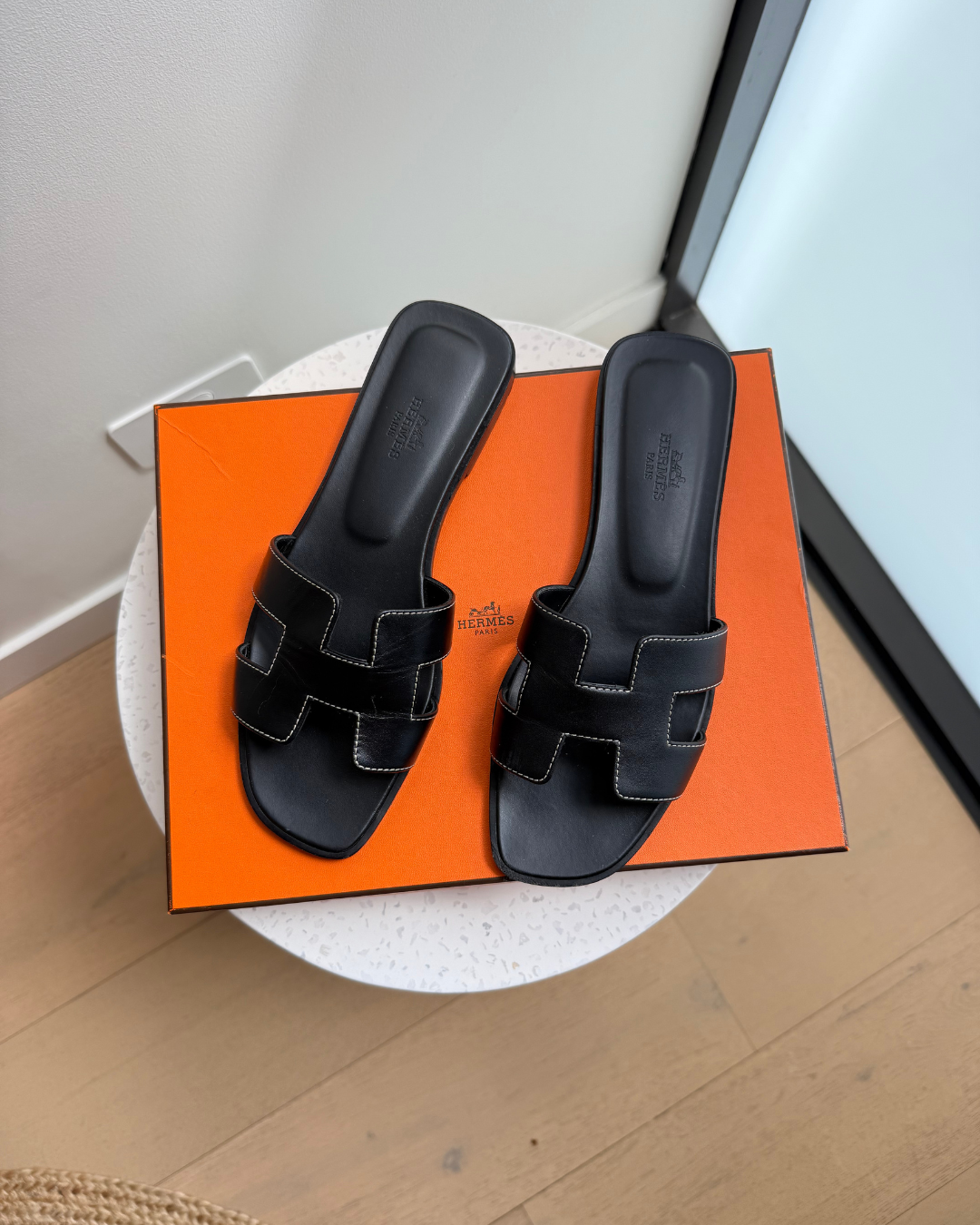 Hermes Oran Sandals - Size 38