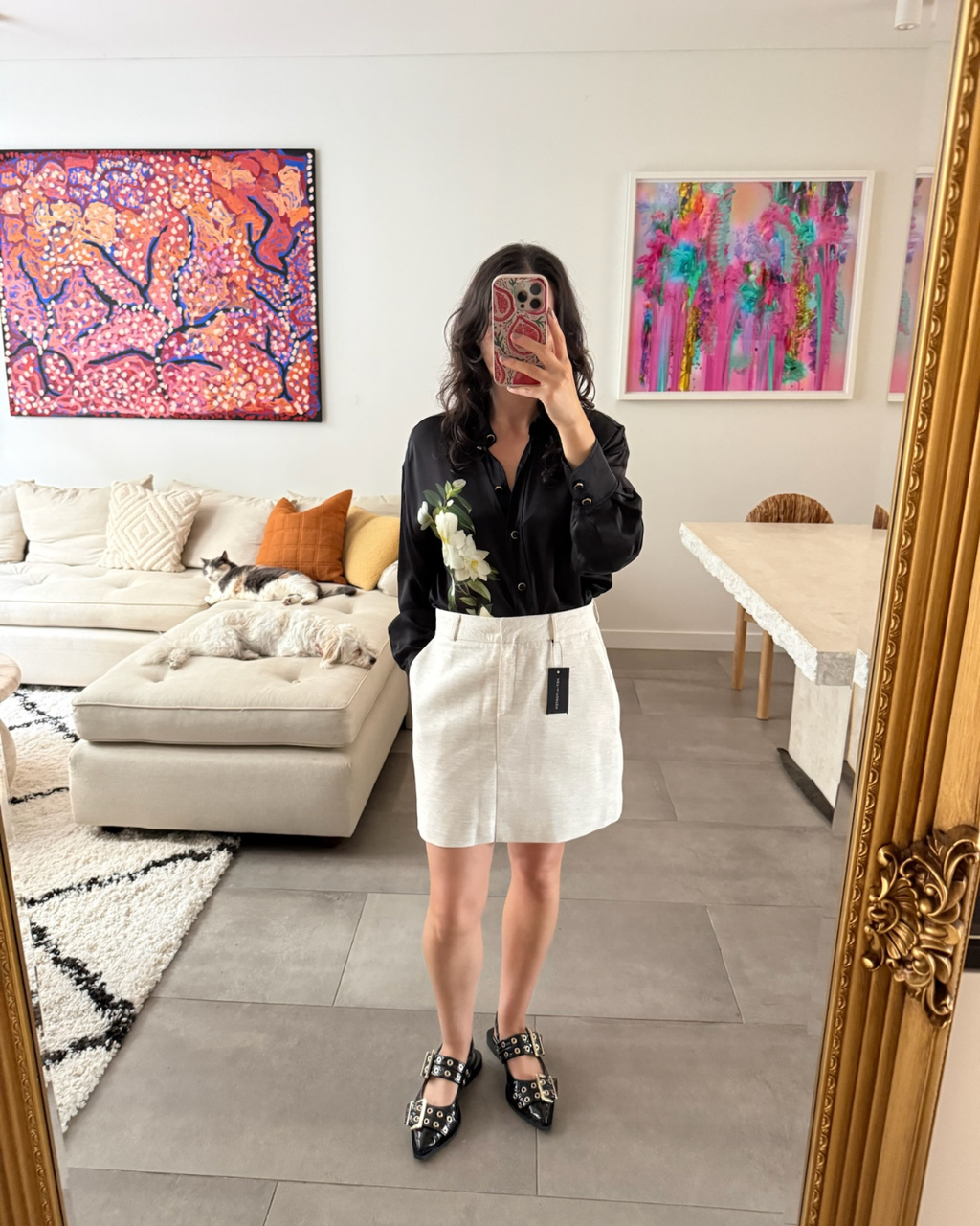 Zimmermann Harmony Shirt - Size 1 (AU 10)