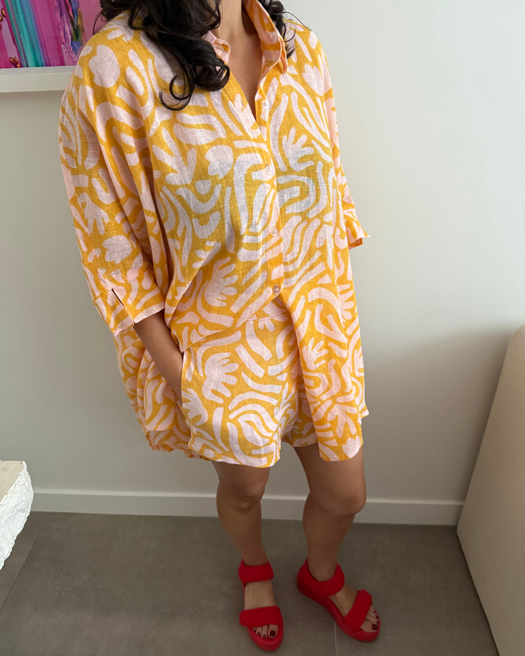 Lokoa Tulum Top & Shorts - Top O/S and Shorts M/L