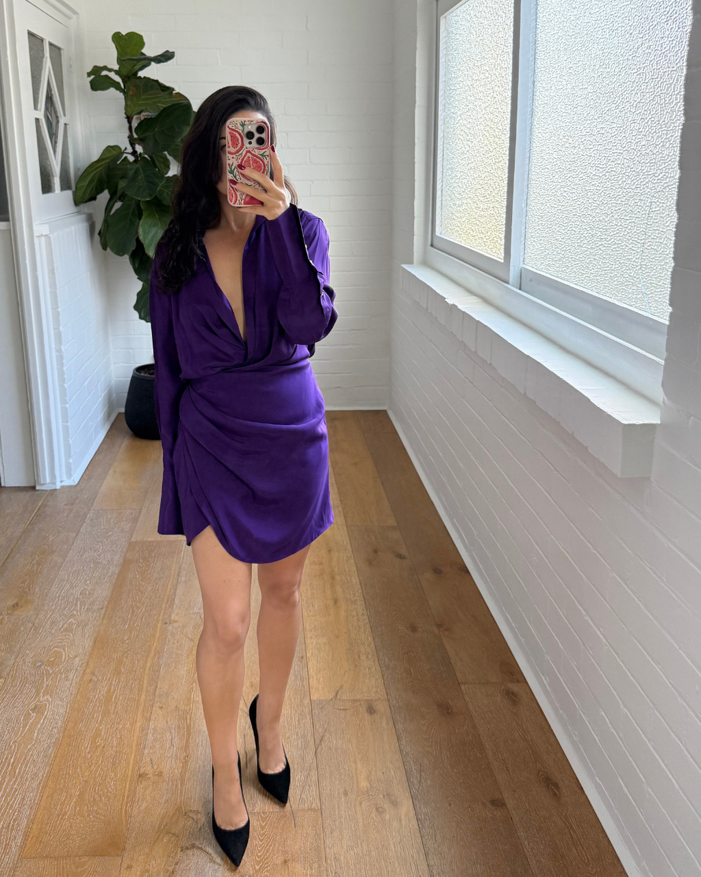Gauge81 Naha Silk Shirt Dress - Size Medium (8/10)