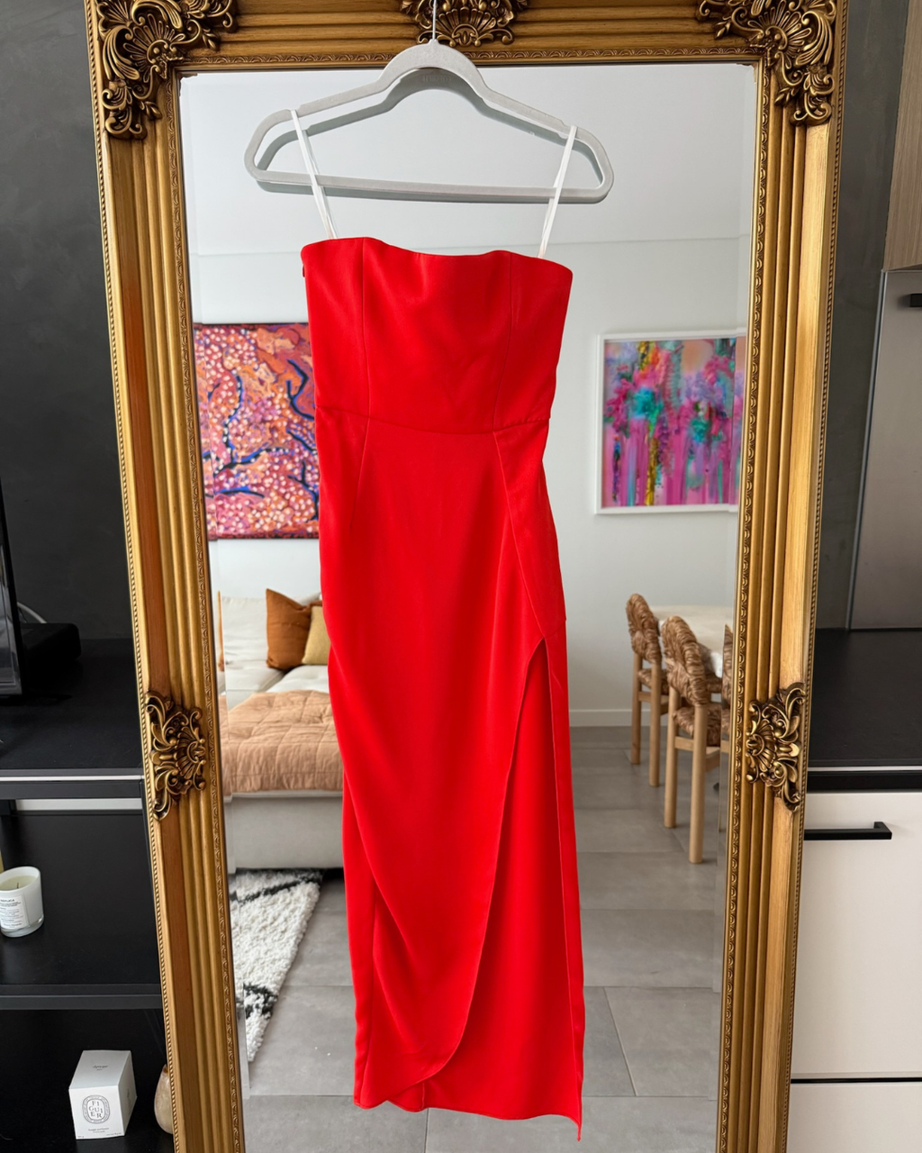 By Johnny The Lotus Strapless Dress - Size 6
