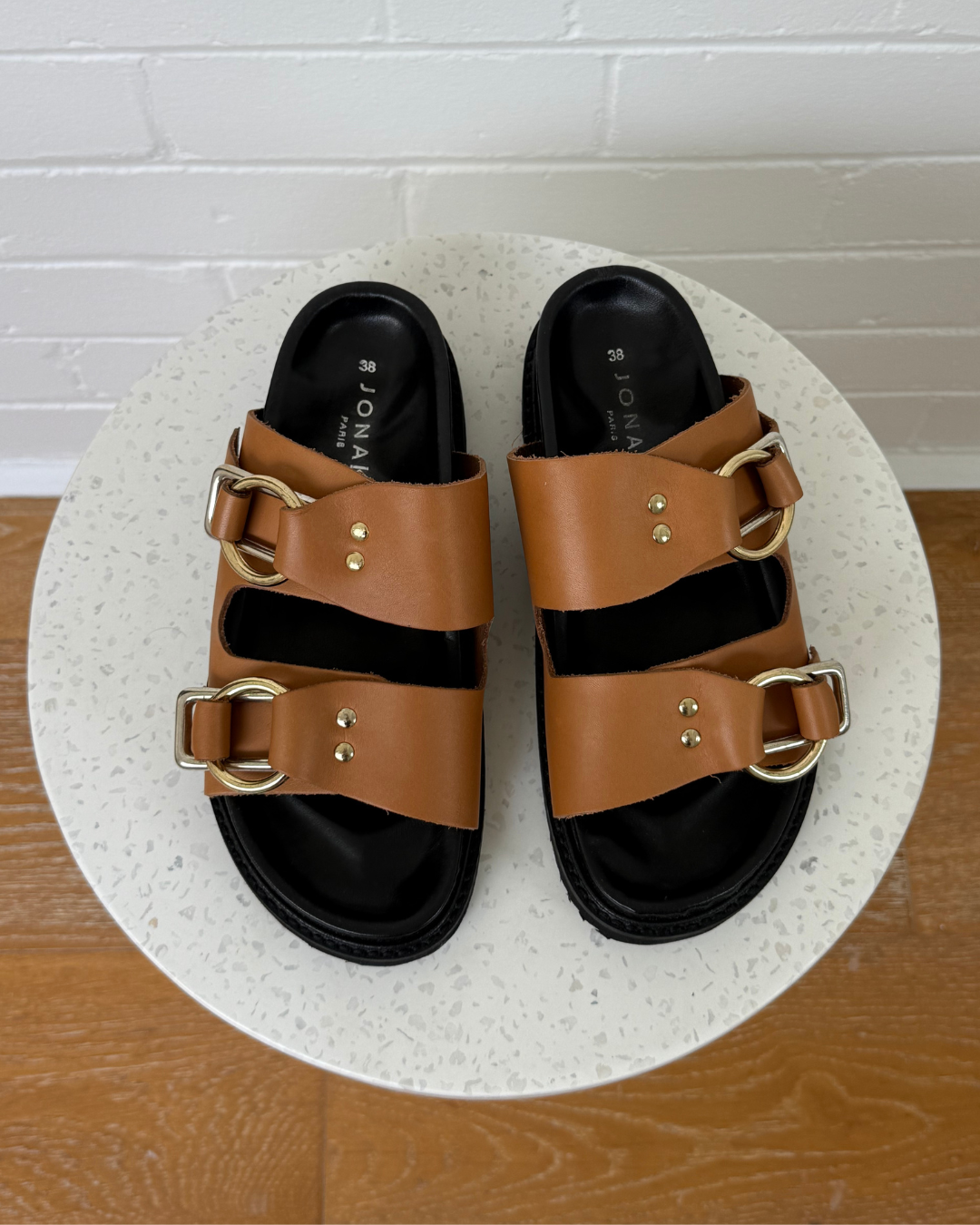Jonak Paris Fidji Sandals - Size 38