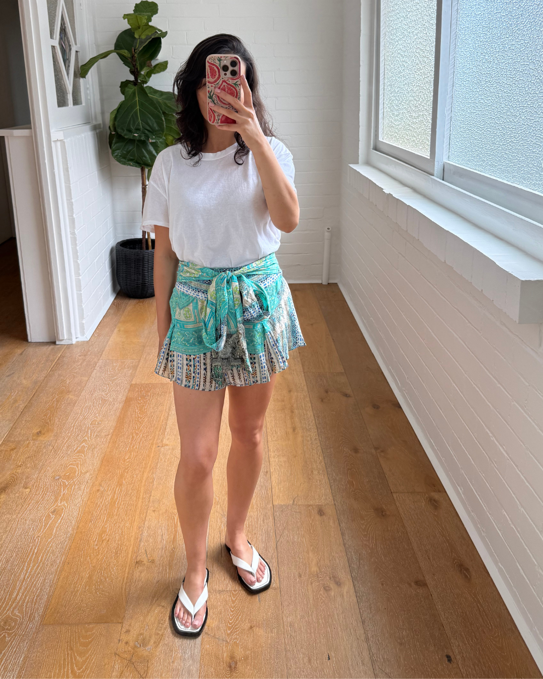 Camilla Waist Tie Short - Size Small