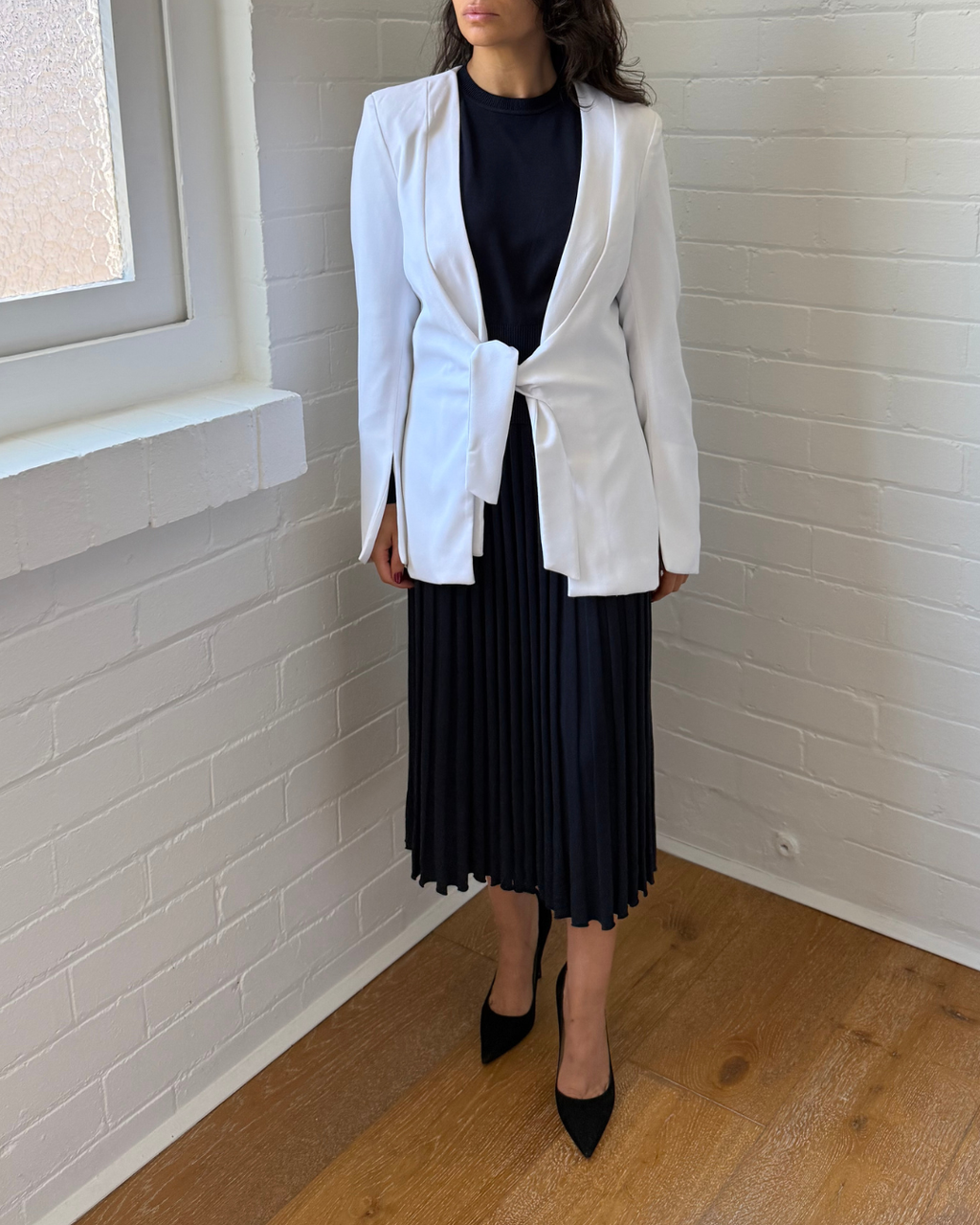 Bec & Bridge Phoenix Tie Front Blazer - Size 8
