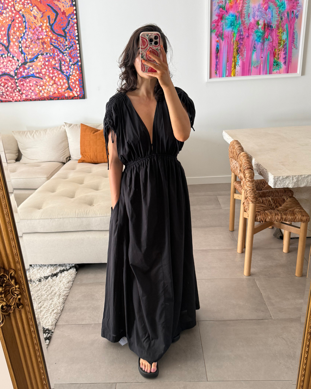Bec & Bridge Capri V Maxi Dress - Size 10