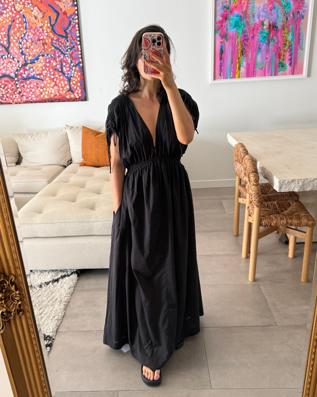 Bec & Bridge Capri V Maxi Dress - Size 10