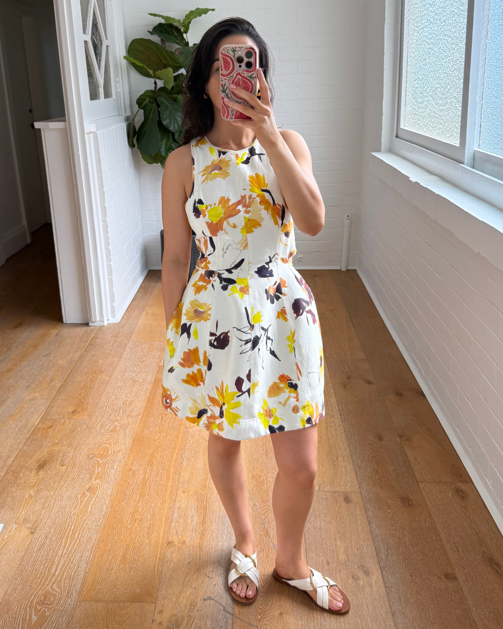 Aje Tulip Cut Out Dress - Size 8