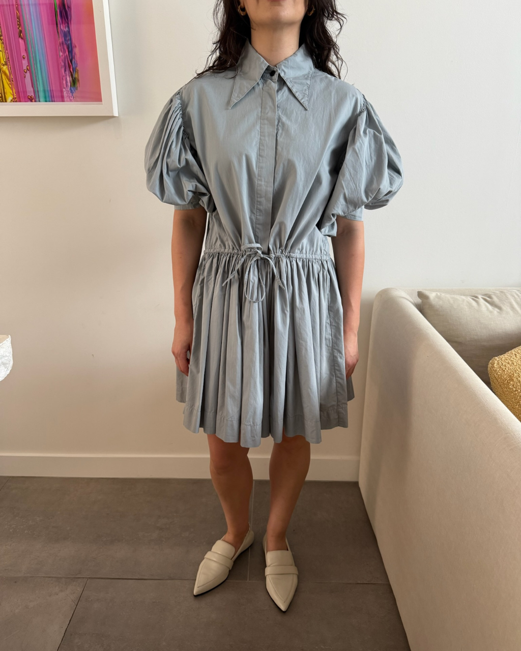 SWF Mini Collared Dress - Size Small