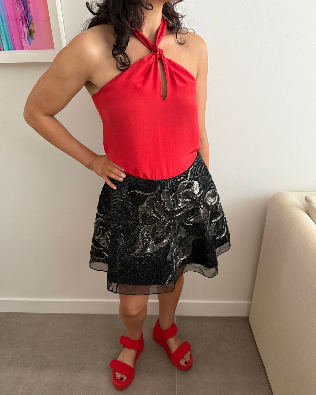 Aje Sorian Skirt - Size 12