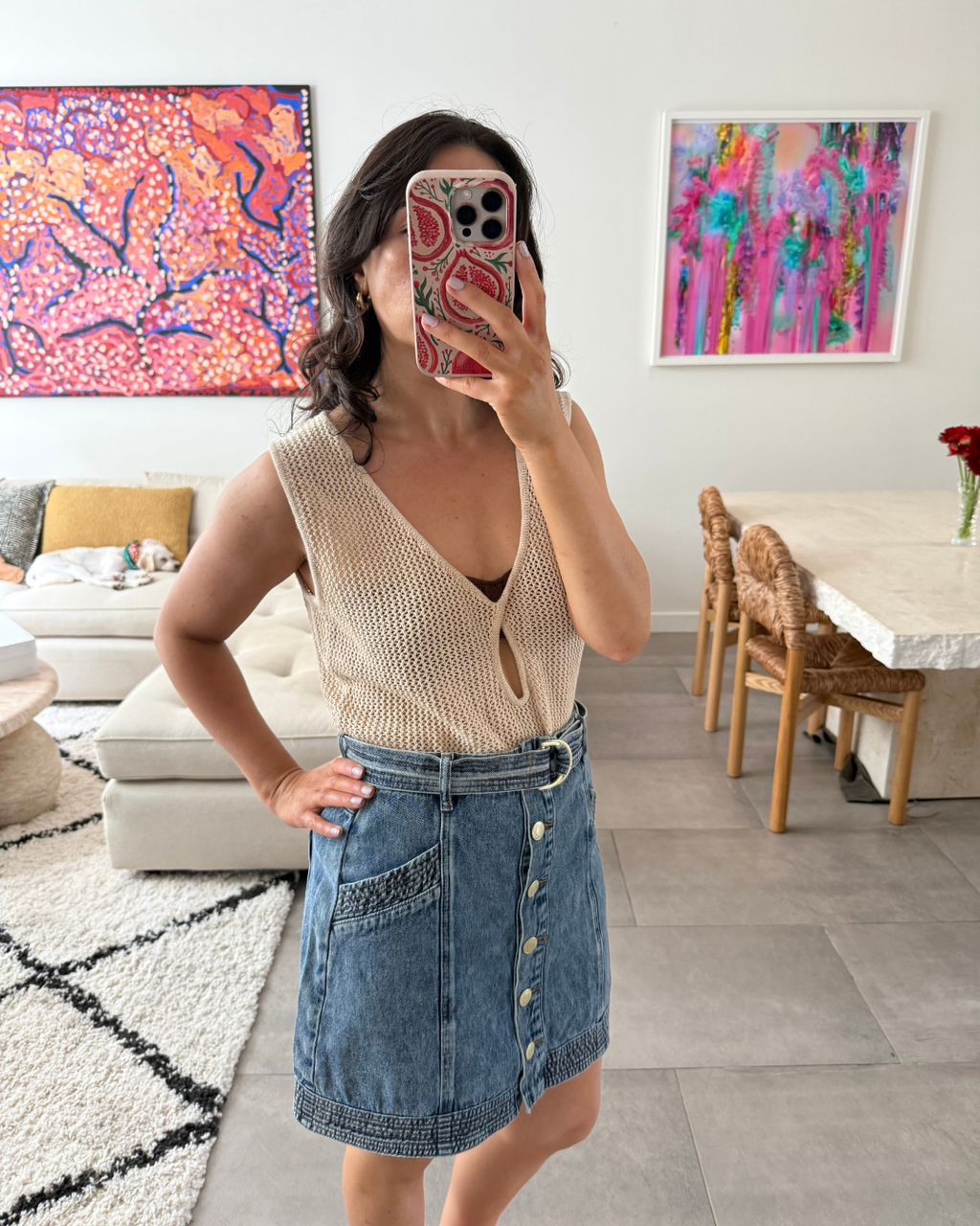 Kivari Tahlia Mini Skirt - Size 10
