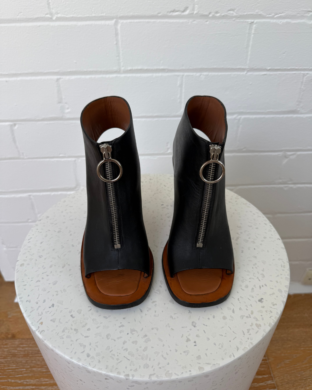Celine Leather Bam Spartan Sandals - Size 36