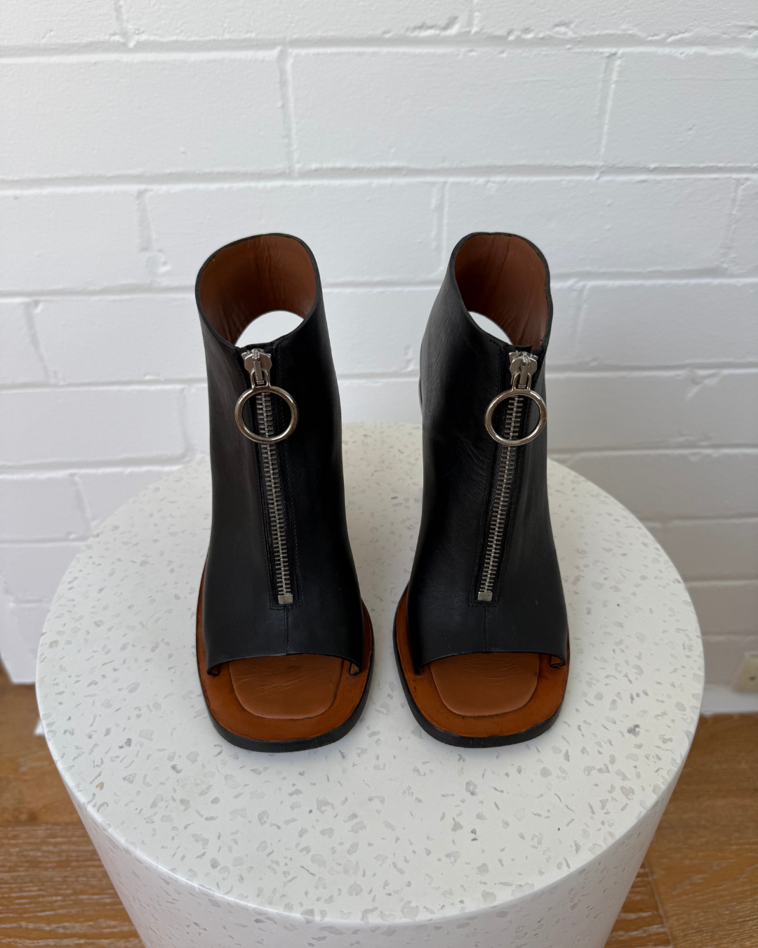 Celine Leather Bam Spartan Sandals - Size 36