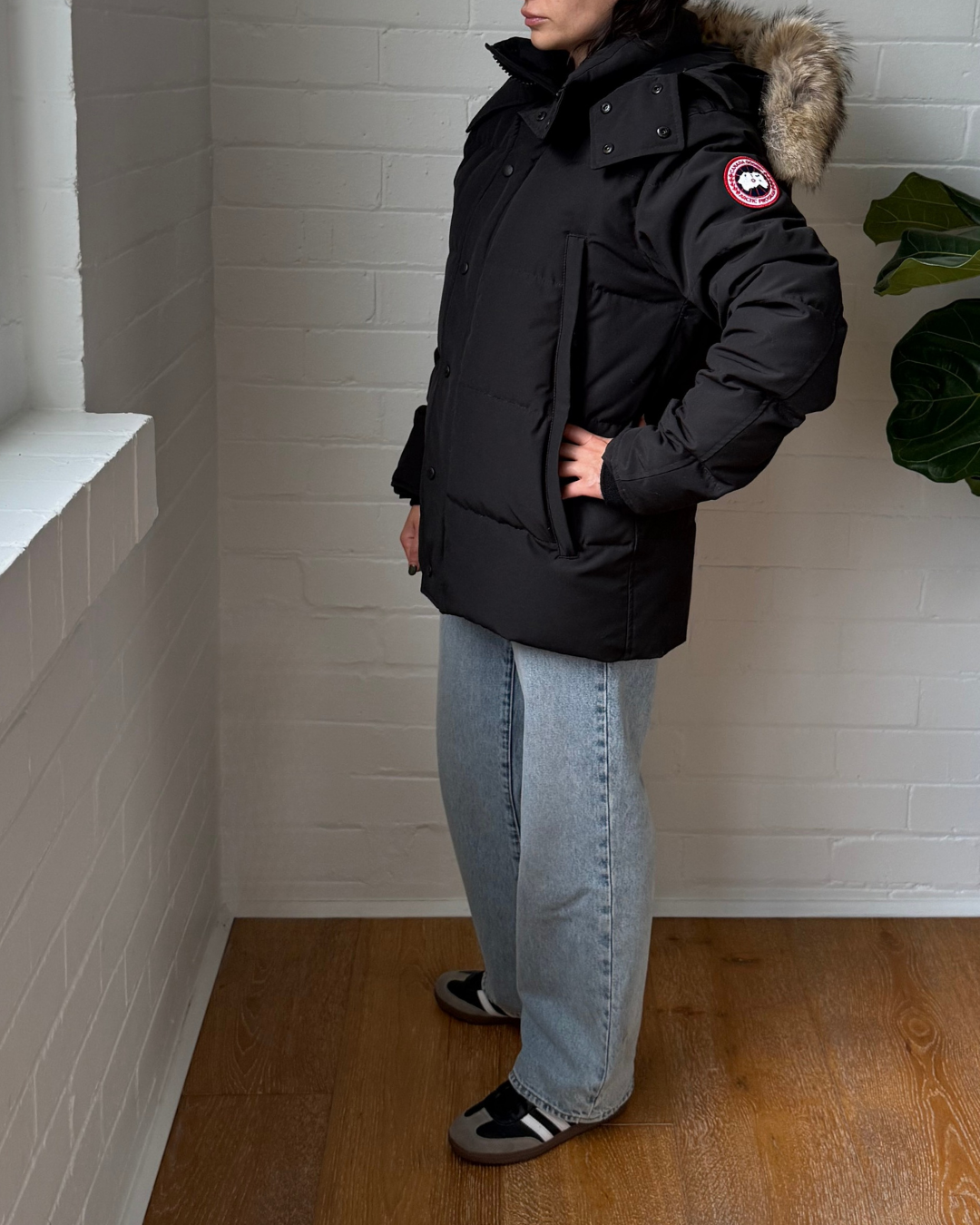 Canada Goose Wyndham Parka Jacket - Size Small