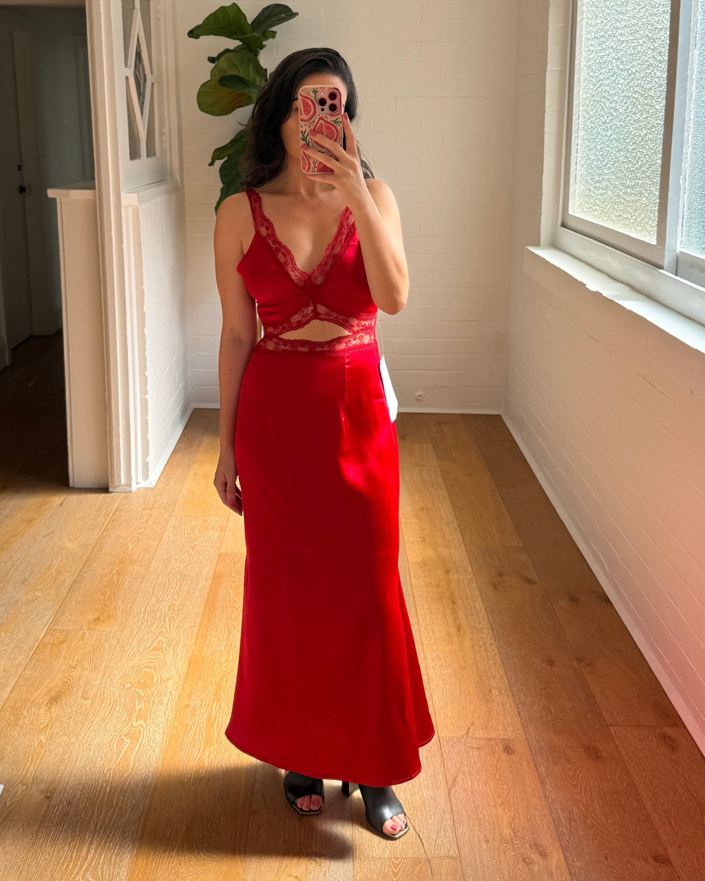 Never Fully Dressed Mimi Slip Midaxi Dress - Size 8