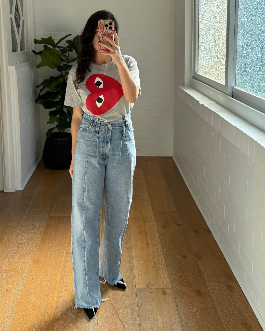 Agolde Pieced Angle Jean - Size 25