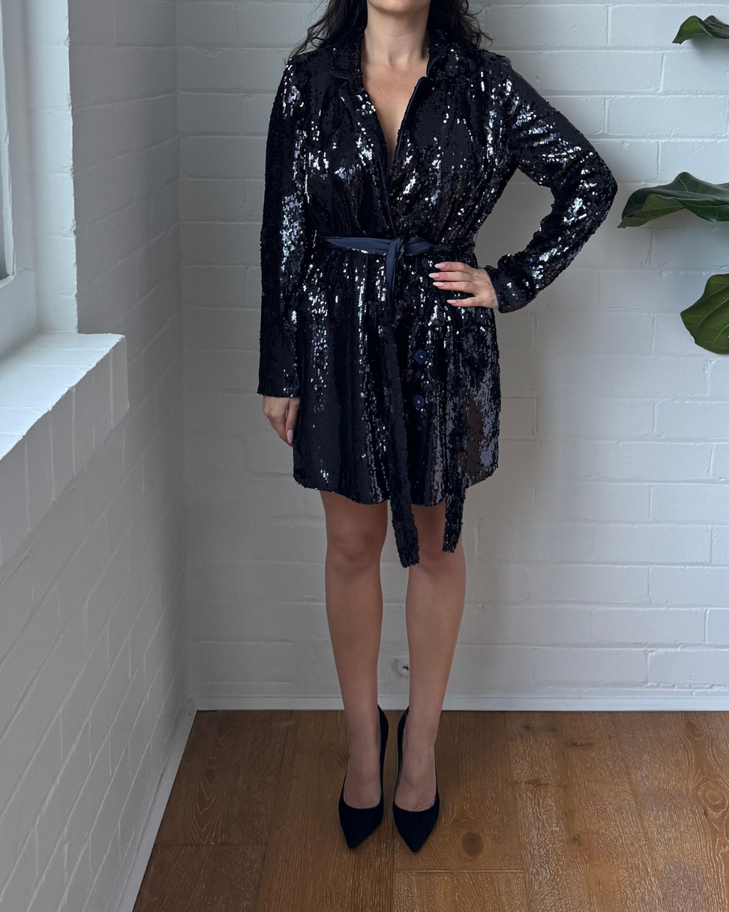 L'Academie Leondrea Mini Dress - Size Small