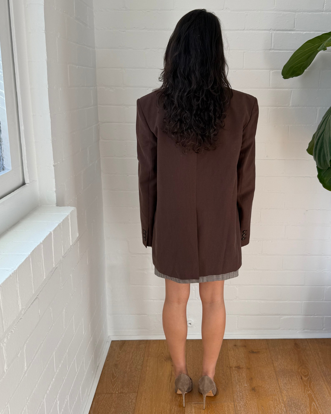 The Andamane Guia Oversized Single Breasted Blazer - Size 38 (XS)