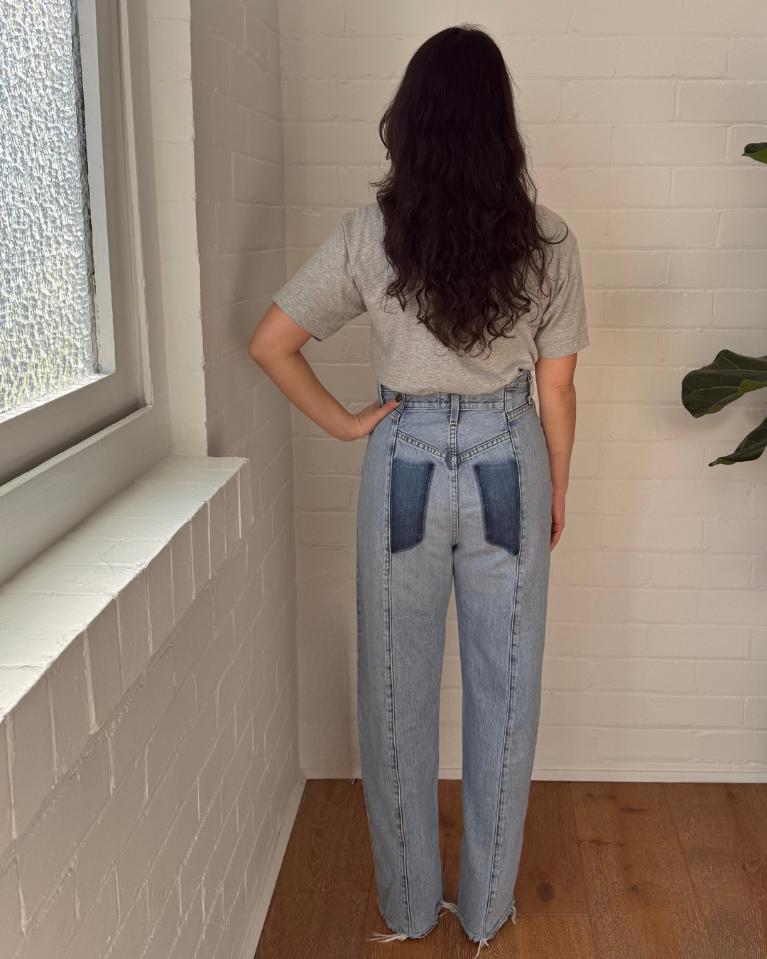 Agolde Pieced Angle Jean - Size 25