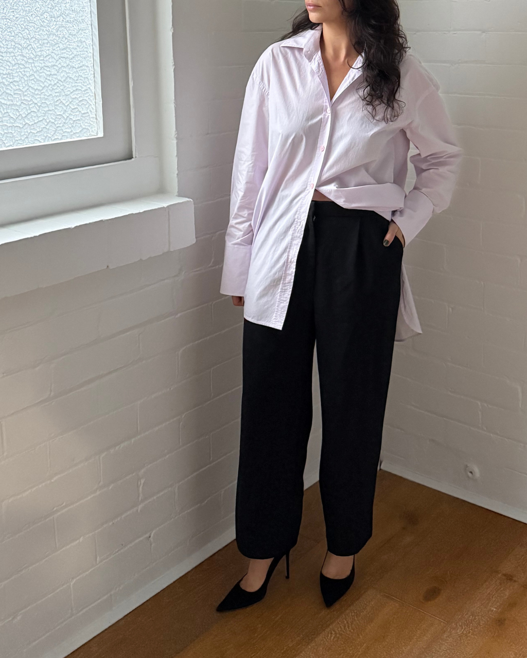 Acne Studios Iris Structure Trousers - Size 38 (AU 10)